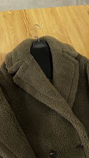 MAX MARA | Teddy Bear Coat Khaki Green - 5