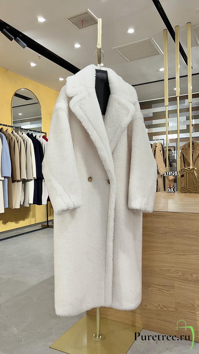 MAX MARA | Teddy Bear Coat Creamy White - 1