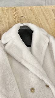 MAX MARA | Teddy Bear Coat Creamy White - 4