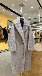 MAX MARA | Teddy Bear Coat Silver thread - 1
