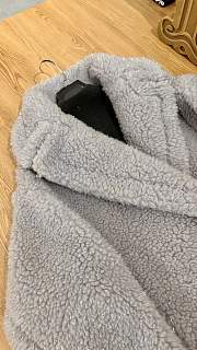 MAX MARA | Teddy Bear Coat Silver thread - 3