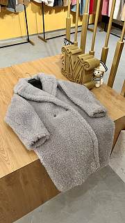 MAX MARA | Teddy Bear Coat Silver thread - 2
