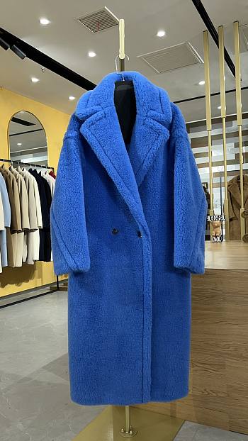 MAX MARA | Teddy Bear Coat Royal blue