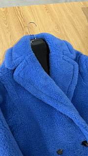 MAX MARA | Teddy Bear Coat Royal blue - 4