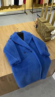 MAX MARA | Teddy Bear Coat Royal blue - 2