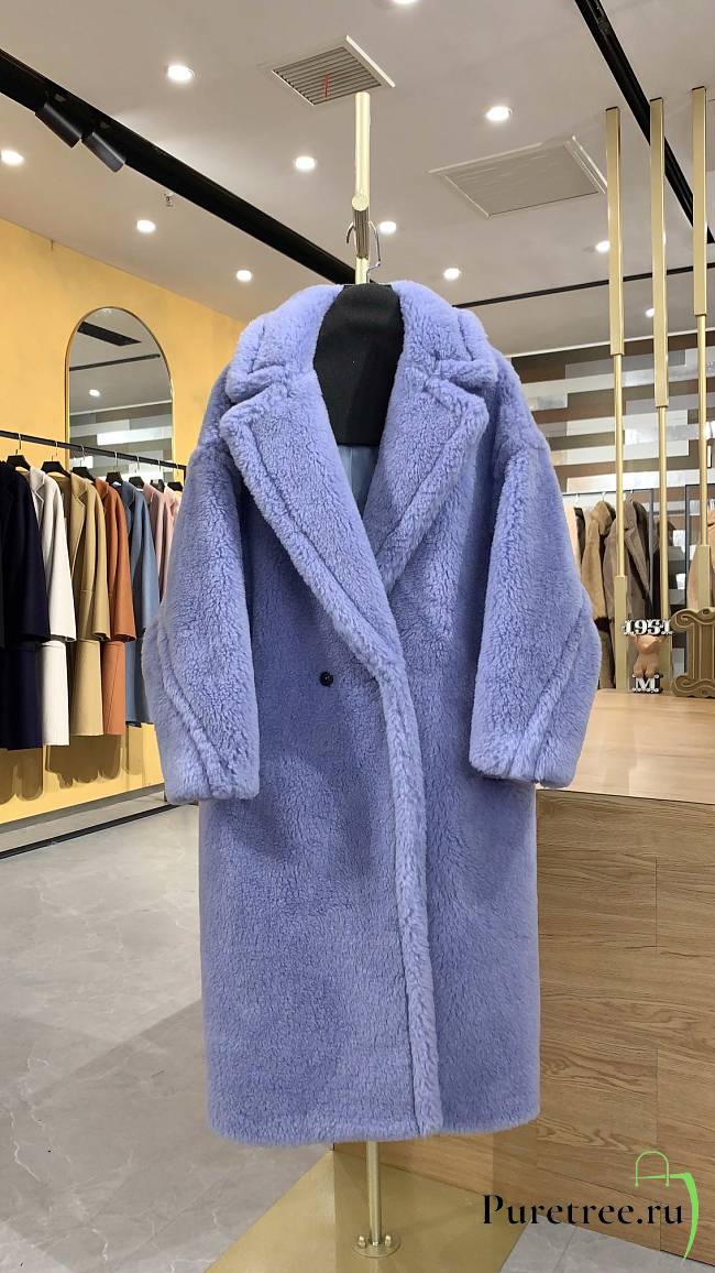 MAX MARA | Teddy Bear Coat Dreamy Sweet Purple - 1