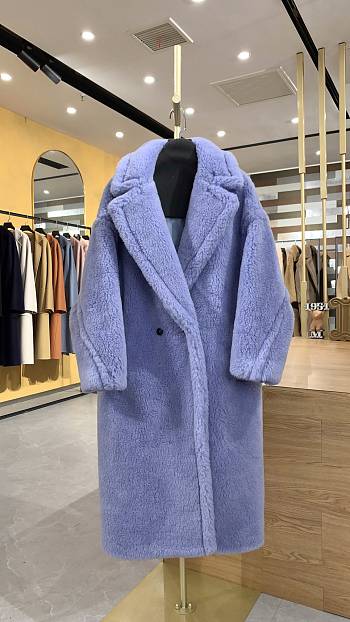 MAX MARA | Teddy Bear Coat Dreamy Sweet Purple