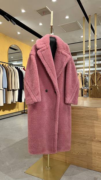 MAX MARA | Teddy Bear Coat Dusty rose pink