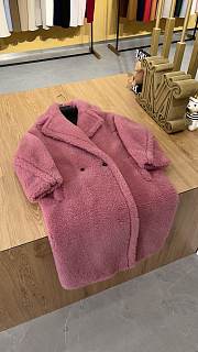 MAX MARA | Teddy Bear Coat Dusty rose pink - 4