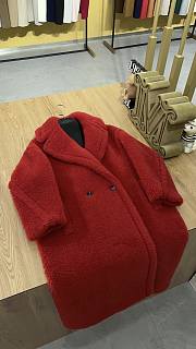 MAX MARA | Teddy Bear Coat Rouge red - 5