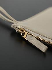 BOTTEGA VENETA | Campana intrecciato leather shoulder bag white - 6