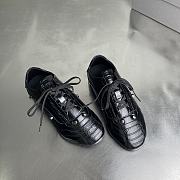 BALENCIAGA | City Women's Flat Lace-up Casual Shoes Black - 6