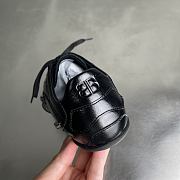 BALENCIAGA | City Women's Flat Lace-up Casual Shoes Black - 3