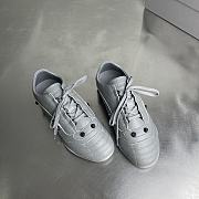 BALENCIAGA | City Women's Flat Lace-up Casual Shoes Gray - 2
