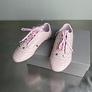 BALENCIAGA | City Women's Flat Lace-up Casual Shoes Pink - 1
