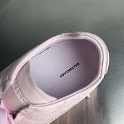BALENCIAGA | City Women's Flat Lace-up Casual Shoes Pink - 4