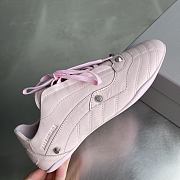 BALENCIAGA | City Women's Flat Lace-up Casual Shoes Pink - 3