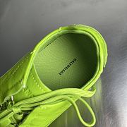 BALENCIAGA | City Women's Flat Lace-up Casual Shoes Green  - 6