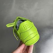 BALENCIAGA | City Women's Flat Lace-up Casual Shoes Green  - 4
