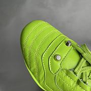 BALENCIAGA | City Women's Flat Lace-up Casual Shoes Green  - 3