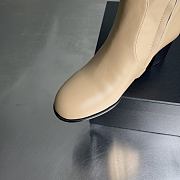 CHANEL | Double C Slim Fit Boots Beige - 2