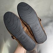 ALAIA | Ballet Shoes In Brown - 2