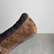 ALAIA | Ballet Shoes In Brown - 6