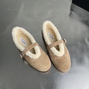 ALAIA | Ballet Shoes In Beige - 6