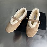 ALAIA | Ballet Shoes In Beige - 3