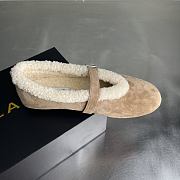 ALAIA | Ballet Shoes In Beige - 2