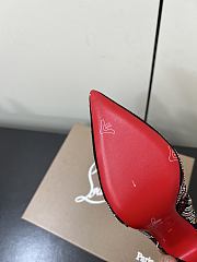 Christian Louboutin CL Red Sole Rhinestone High Heels 10.5 cm - 5