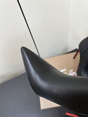 Christian Louboutin CL Red Sole Zipper High-Heeled Ankle Boots (03) - 4