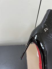 Christian Louboutin CL Red Sole Zipper High-Heeled Ankle Boots (04) - 3