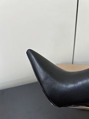 Christian Louboutin CL Red Sole Zipper High-Heeled Ankle Boots (06) - 4