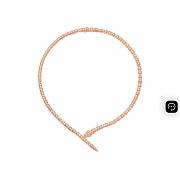 BVLGARI | Full Diamond Serpent Necklace  - 5