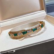 BVLGARI | Craftsmanship wide snake bone bangle - 4