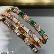 BVLGARI | Craftsmanship wide snake bone bangle - 3