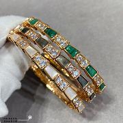 BVLGARI | Craftsmanship wide snake bone bangle - 2