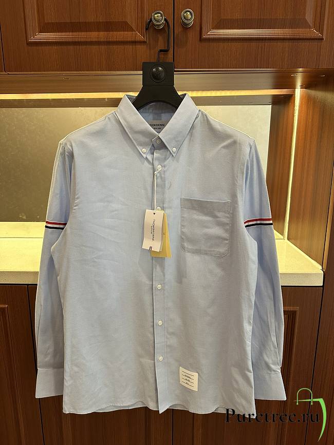 THOM BROWNE | Long-sleeved shirts in blue - 1