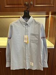 THOM BROWNE | Long-sleeved shirts in blue - 1