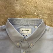 THOM BROWNE | Long-sleeved shirts in blue - 4