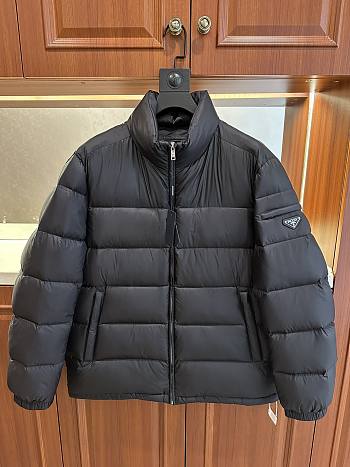 PRADA | stand-collar down jacket black