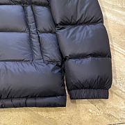 PRADA | stand-collar down jacket navy blue - 4