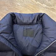PRADA | stand-collar down jacket navy blue - 5