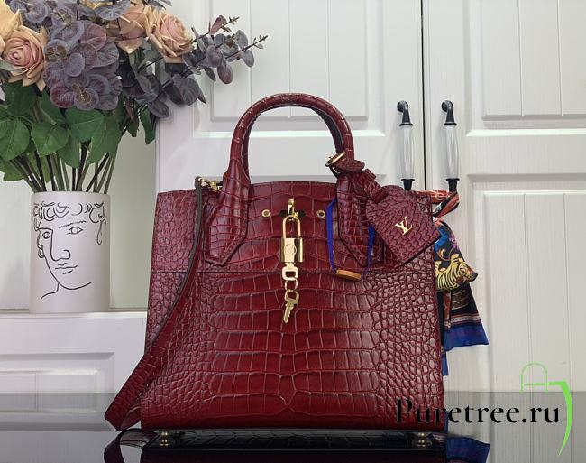 LOUIS VUITTON | City Steamer Nano Bag L09 Red - 1