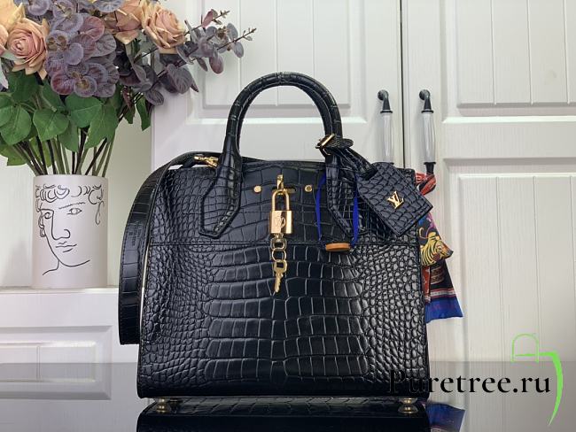 LOUIS VUITTON | City Steamer Nano Bag L09 Navy Blue - 1