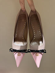 VALENTINO | Garavani VLogo Signature High Heels In Pink - 6