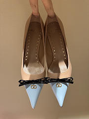 VALENTINO | Garavani VLogo Signature High Heels In Blue - 1