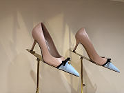 VALENTINO | Garavani VLogo Signature High Heels In Blue - 2