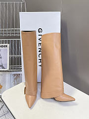 BALMAIN | Pants-Style Boots In Beige - 5